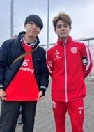 海舟選手と２ショット