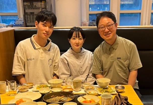 キム教授のwelcome dinner