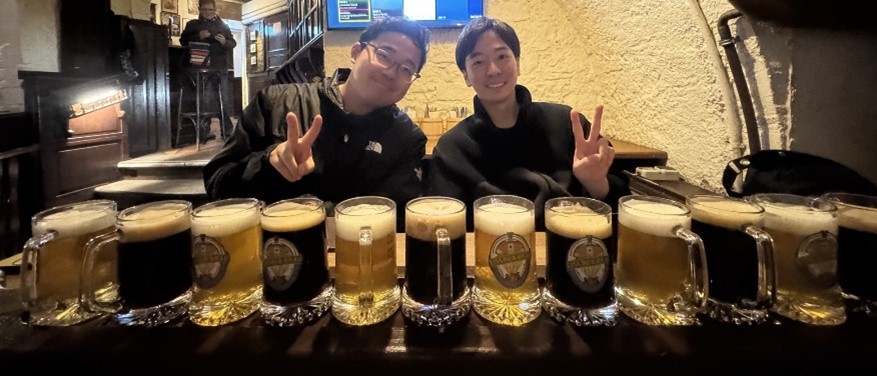 ドイツ料理屋さんにて