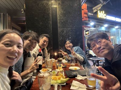 代謝内分泌内科の先生方とディナー