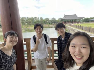 釜山大学の学生に案内してもらって慶州観光