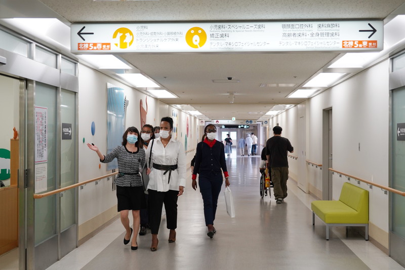 外来診療棟訪問